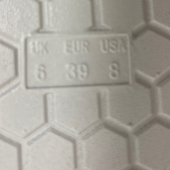 MIA Sandal Slides Buckle Straps Women’s 8 White - Picture 8 of 8